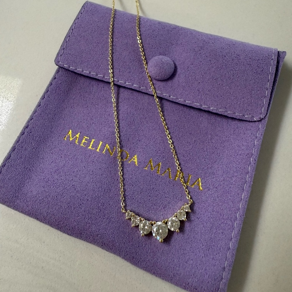 Melinda Maria “not your basic multi stone pendant”